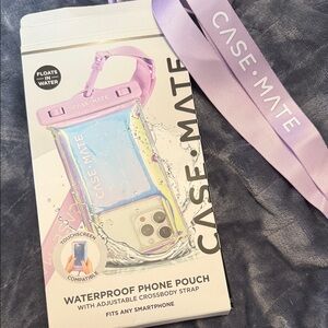 Case-Mate Waterproof Phone Pouch - Iridescent Lavender